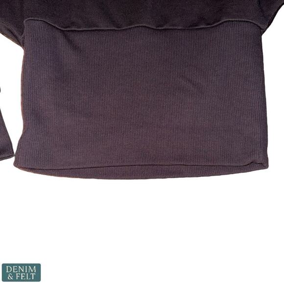 Athleta Potrero Sweatshirt Shale XXS Gray Relaxed Fit Crewneck ~ NEW!! - Picture 9 of 14